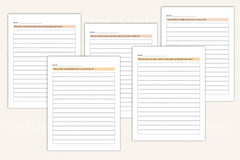 Reflective Self-Discovery Workbook - CraftNest - Digital Crafting and Art