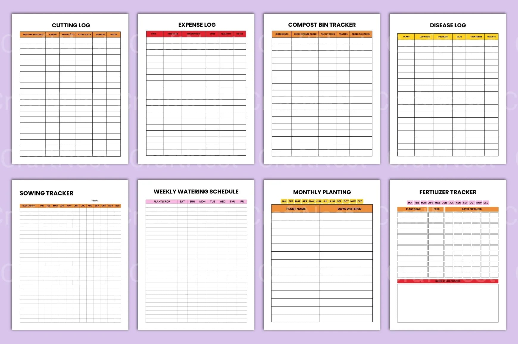 Garden Planner Guide - CraftNest - Digital Crafting and Art