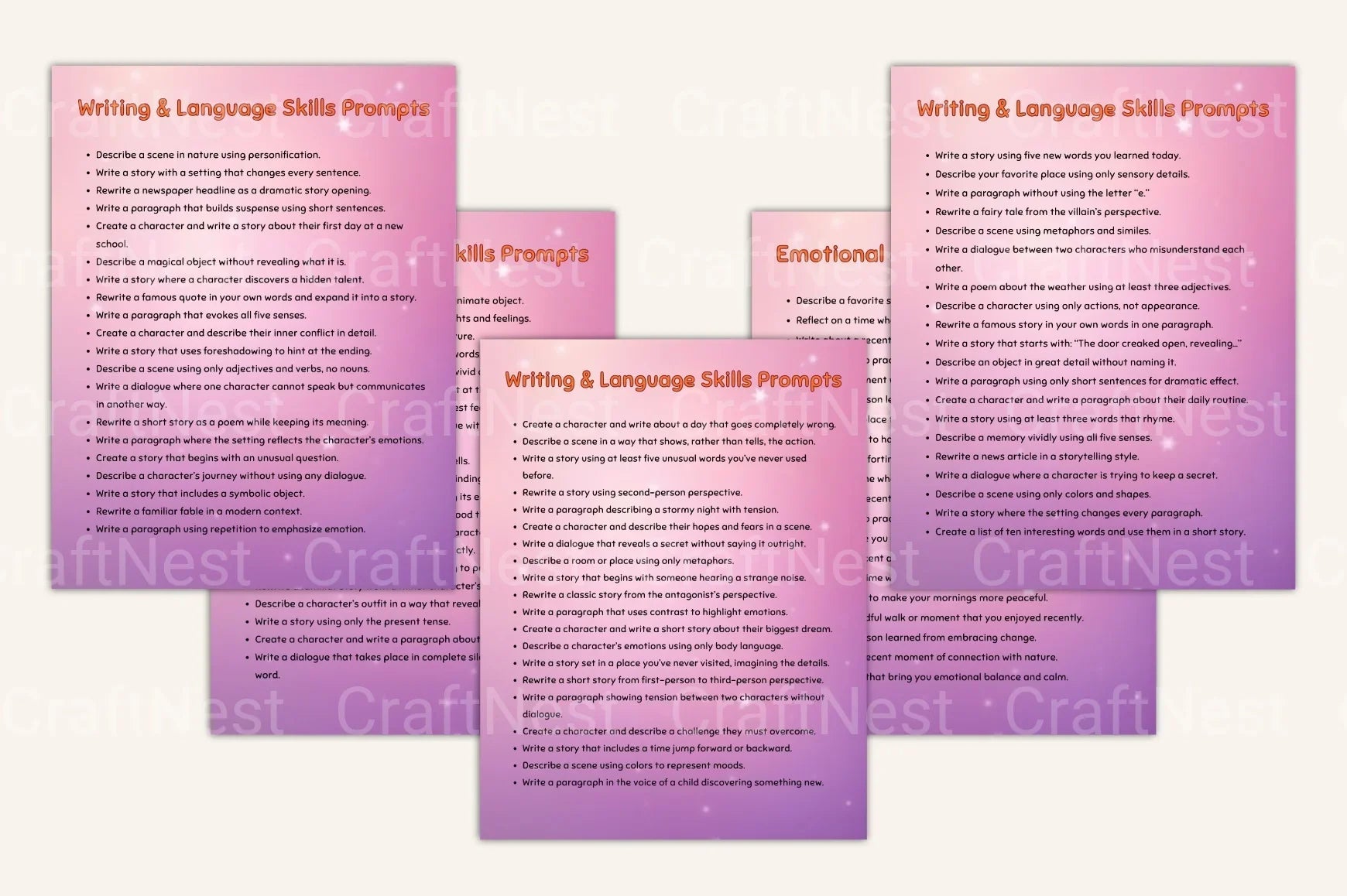 The Ultimate Creative Prompts Library - CraftNest - Digital Crafting and Art