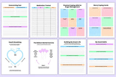PTSD Trauma Recovery Workbook - CraftNest - Digital Crafting and Art