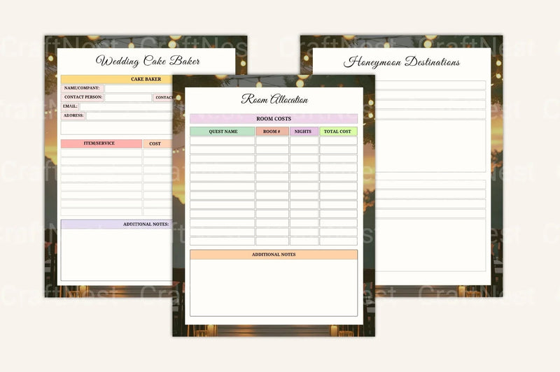 Wedding Planning Companion Guide - CraftNest - Digital Crafting and Art