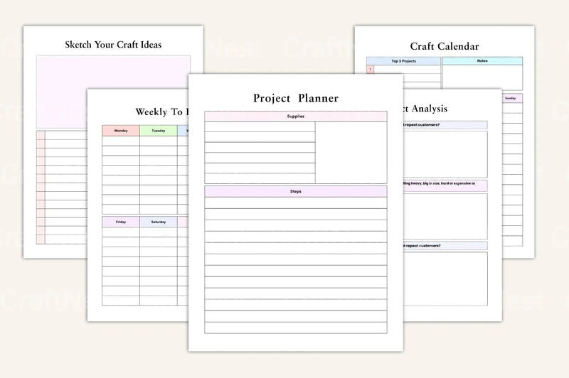 Craft Business Planning Guide - CraftNest - Digital Crafting and Art