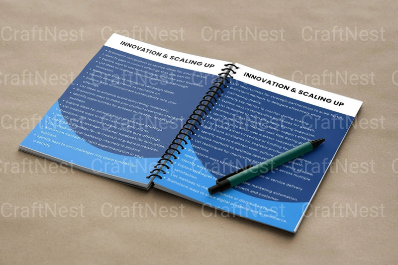 Online Business Prompts Book - CraftNest - Digital Crafting and Art