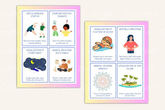 Calming Strategies Coping Skills Cards for Stress Relief - CraftNest - Digital Crafting and Art