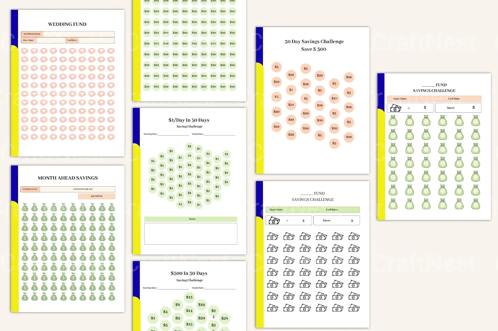 Budget Organizer Book for Effective Financial Planning - CraftNest - Digital Crafting and Art
