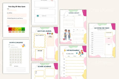 12-Month Kids Activity Organizer - CraftNest - Digital Crafting and Art