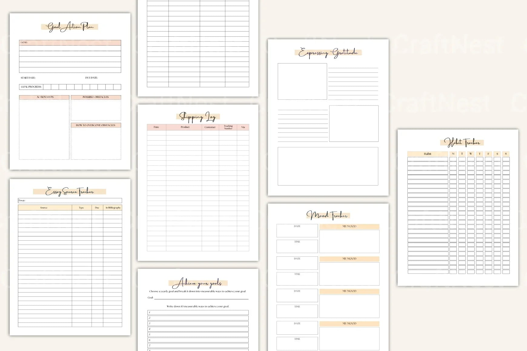 Intentional Life Strategy Guide - CraftNest - Digital Crafting and Art