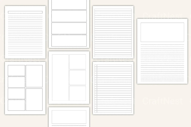 Notebook 100 - CraftNest - Digital Crafting and Art