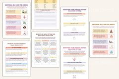 Emotion Processing Worksheets for Personal Growth - CraftNest - Digital Crafting and Art