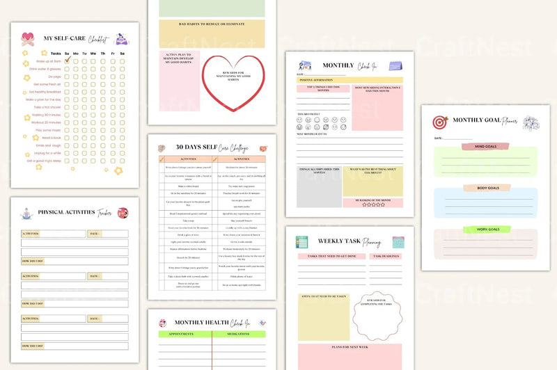 CBT Anxiety Management Workbook - CraftNest - Digital Crafting and Art