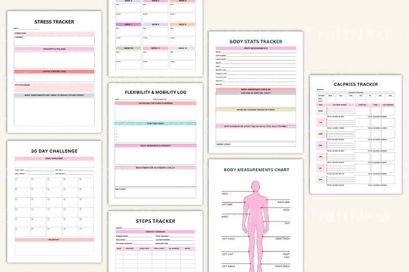 Ultimate Fitness Guide - CraftNest - Digital Crafting and Art