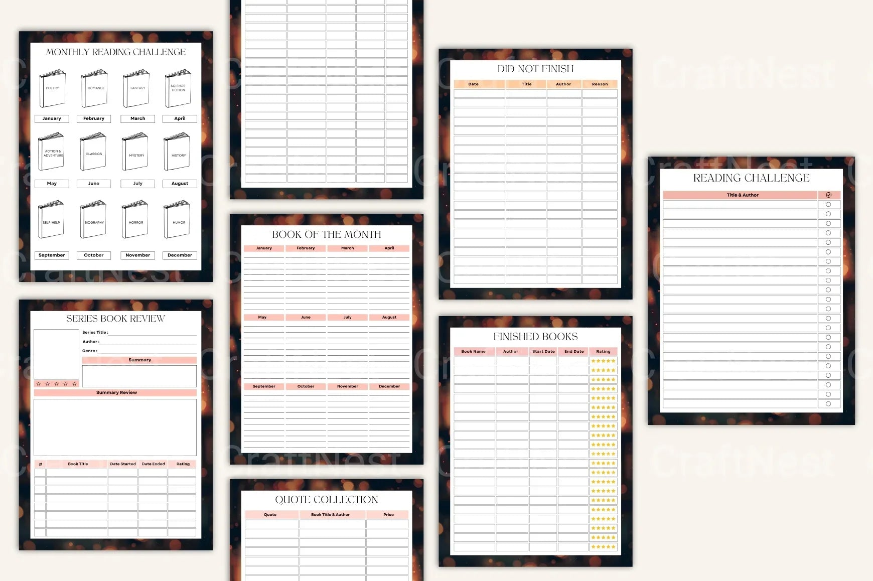 Reading From 100: A Journey Through Literature - CraftNest - Digital Crafting and Art