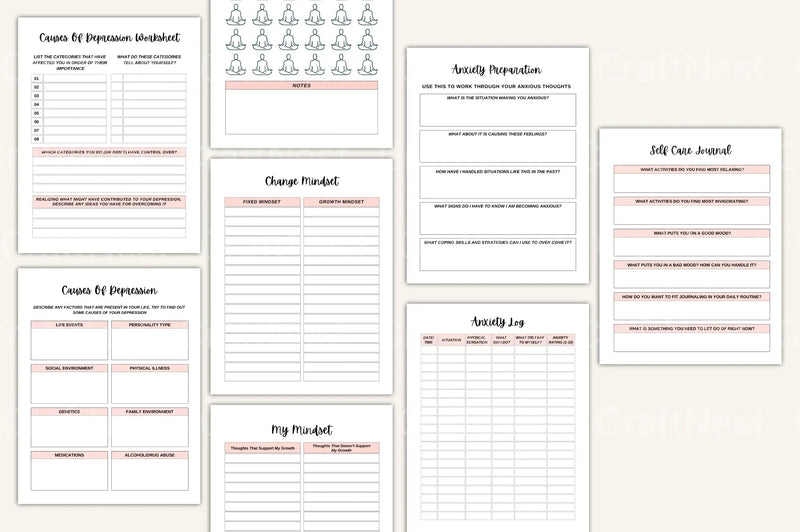 Emotional Wellness Recovery Guide - CraftNest - Digital Crafting and Art