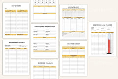 Savings Expense Tracker Tool - CraftNest - Digital Crafting and Art