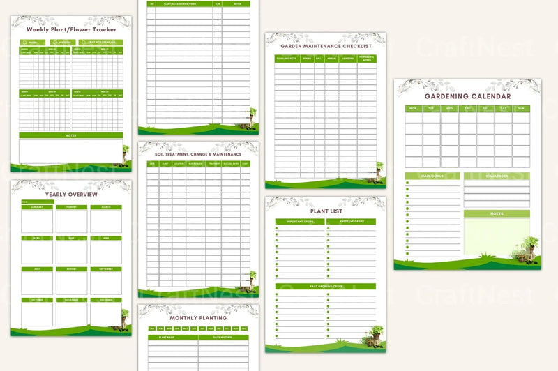 Garden Planner Guide - CraftNest - Digital Crafting and Art