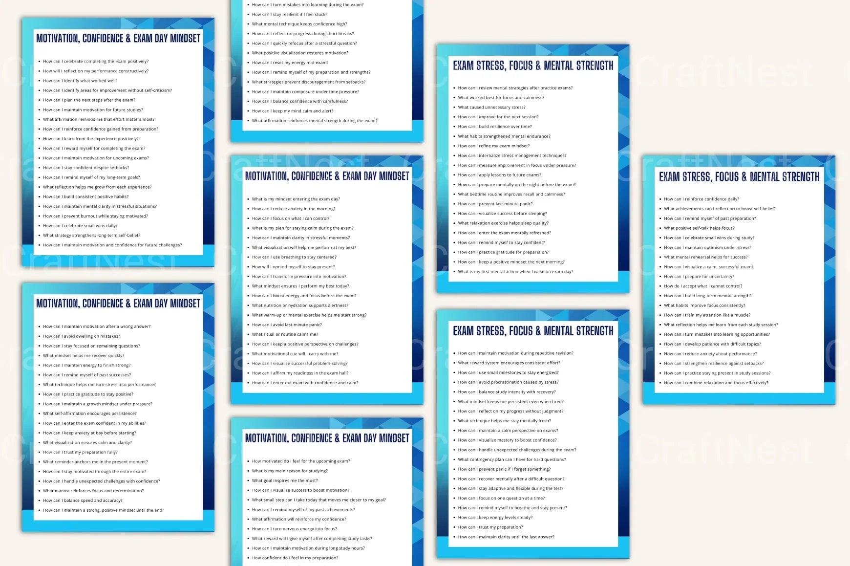 Exam Preparation Guide: Essential Tips and Strategies - CraftNest - Digital Crafting and Art