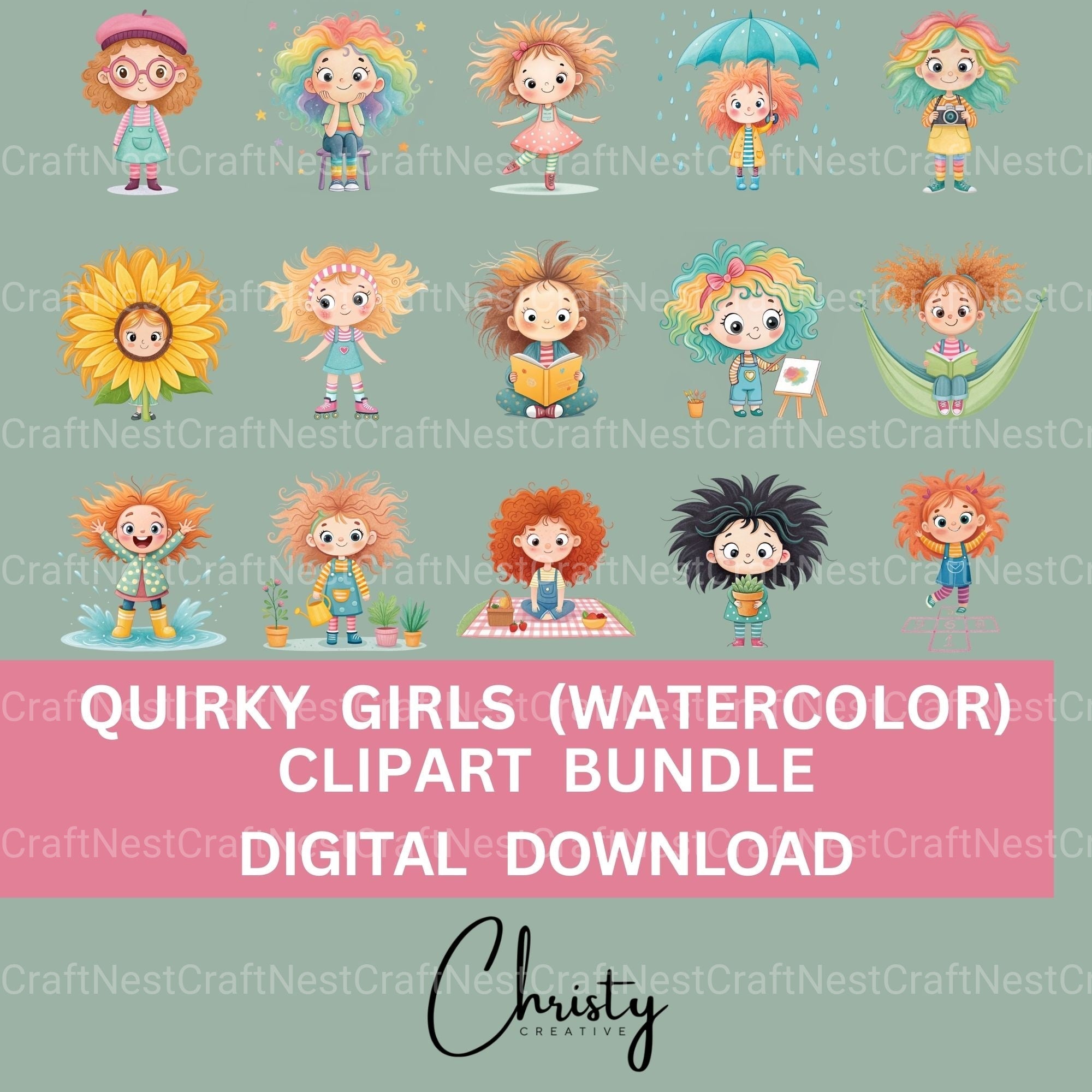 Creepy Quotes Clipart Bundle