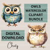 Owls Clipart Bundle