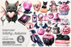 Cute Witchy Autumn Clipart Bundle