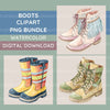 Boots Clipart Bundle