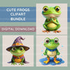 Frogs Clipart Bundle 2