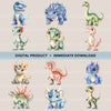 Dinosaurs Clipart Bundle 2