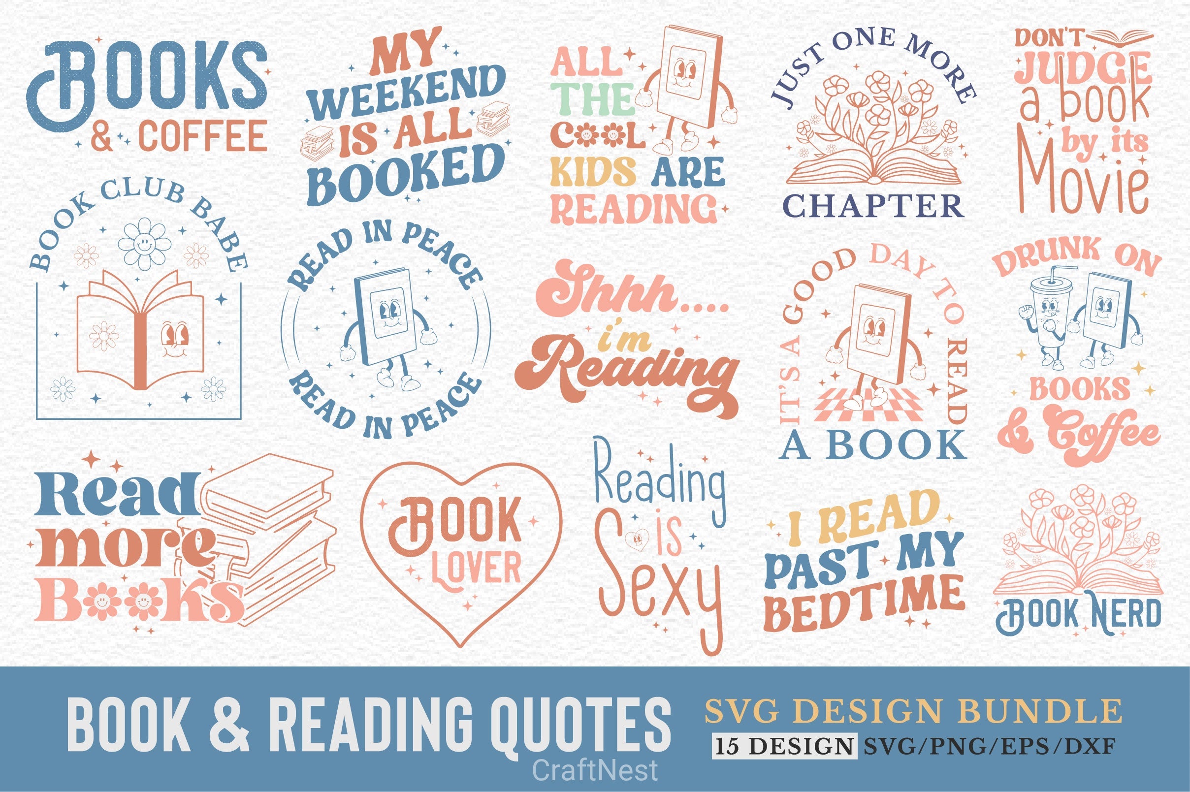 Book SVG Bundle