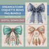 Dreamcatcher Bows Clipart Bundle