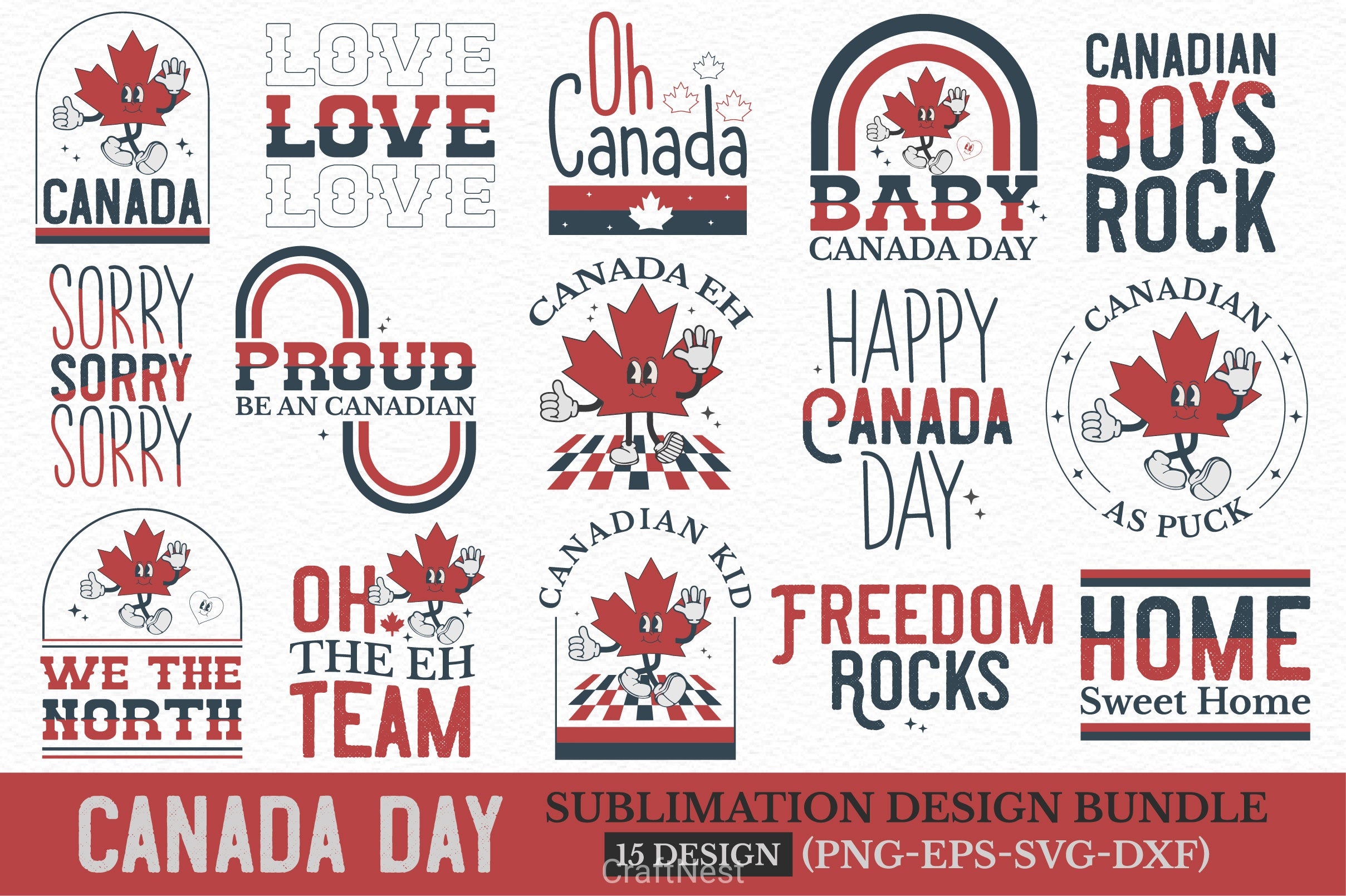 Canada SVG Bundle 34