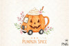 Fueled by Pumpkin Spice Clipart Bundle
