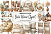 Boho Interior Clipart Bundle