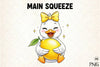 Funny Lemon Goose Clipart Bundle: Positive Main Squeeze