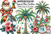 Tropical Aloha Christmas Clipart Bundle