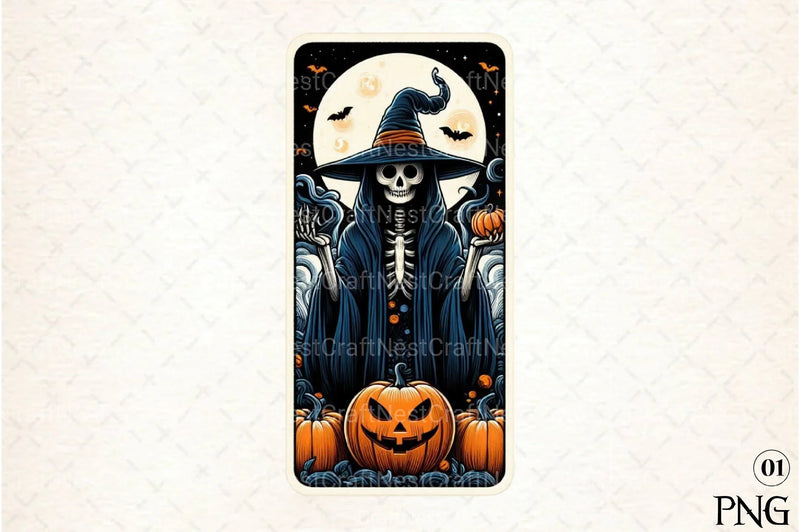 Halloween Tarot Card Clipart Bundle 27 - CraftNest - Digital Crafting and Art