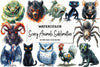 Scary Animals Clipart Bundle