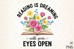 Reading Book Clipart Bundle - CraftNest - Digital Crafting and Art