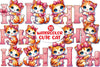 Cute Cat Clipart Bundle