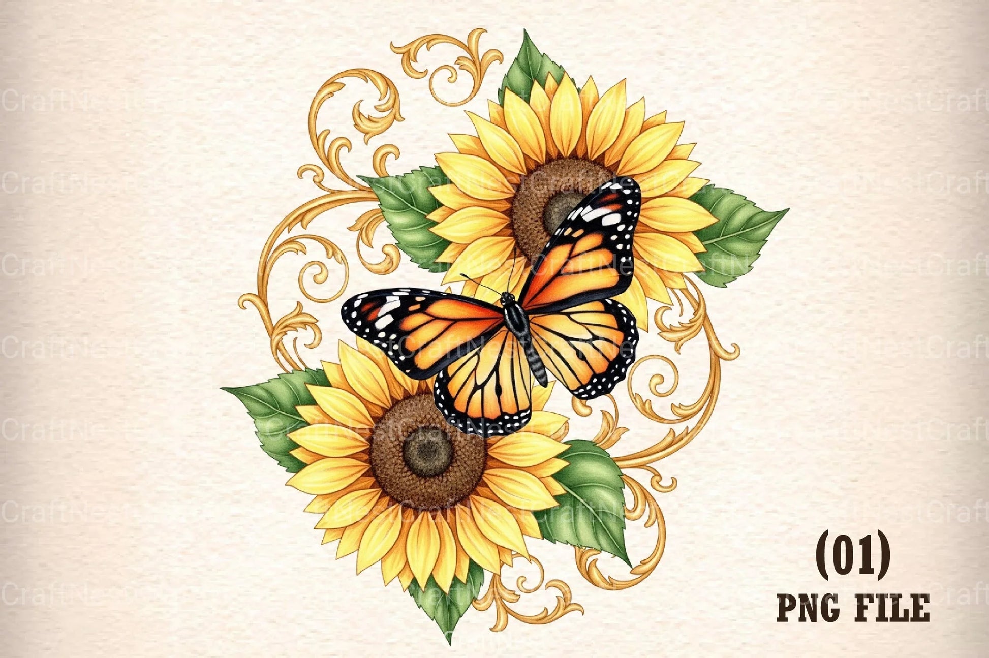 Butterfly Iron-On Transfers Clipart Bundle - CraftNest - Digital Crafting and Art