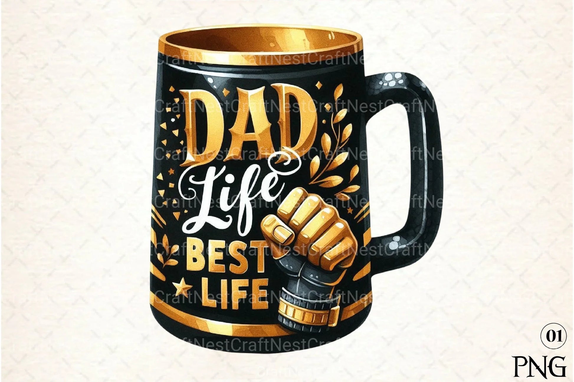 Kids Father’s Day Fist Bump Clipart Bundle 1 - CraftNest - Digital Crafting and Art