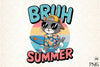 Summer Funny Cat Clipart Bundle