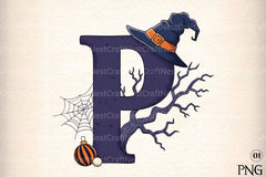 Halloween Alphabet Clipart Bundle 12 - CraftNest - Digital Crafting and Art