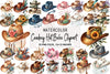 Cowboy Hat Boho Clipart Bundle