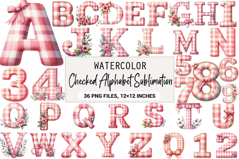 Alphabet Clipart Bundle for Crafts and Design - CraftNest - Digital Crafting and Art