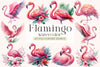Flamingo Clipart Bundle