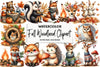Fall Woodland Clipart Bundle