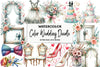 Colorful Wedding Doodle Clipart Bundle
