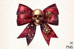 Halloween Coquette Bow Clipart Bundle 9 - CraftNest - Digital Crafting and Art