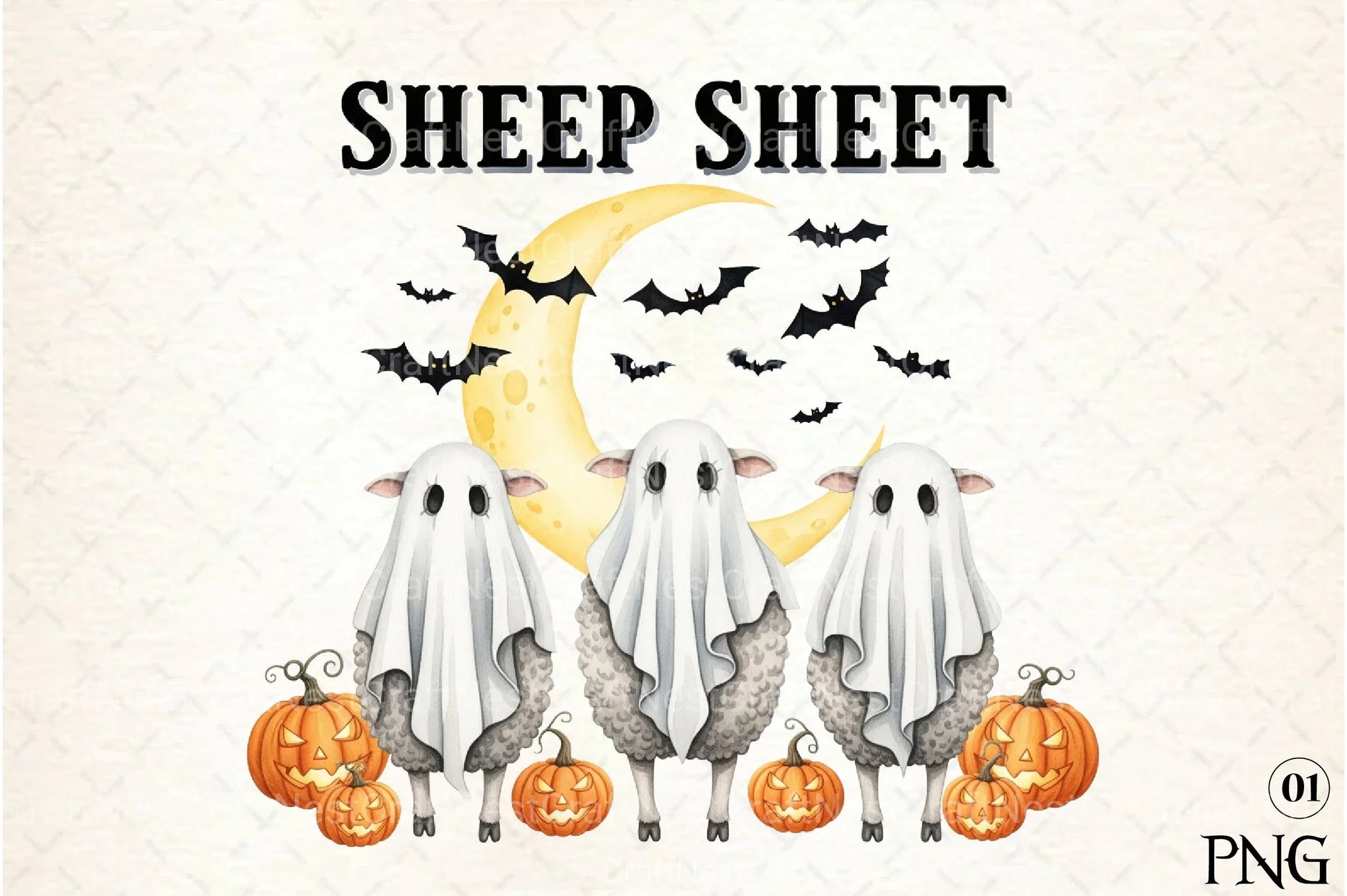 Vintage Halloween Animals Clipart Bundle 18 - CraftNest - Digital Crafting and Art