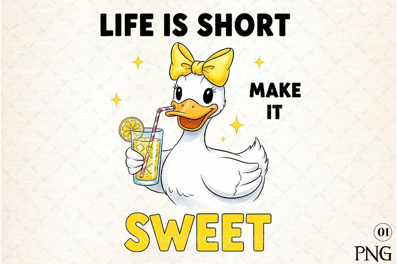 Funny Lemon Goose Clipart Bundle - CraftNest - Digital Crafting and Art