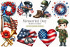 Memorial Day Clipart Bundle